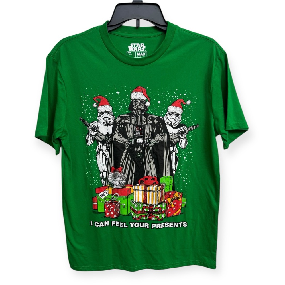 Star Wars Green Christmas T-Shirt‎